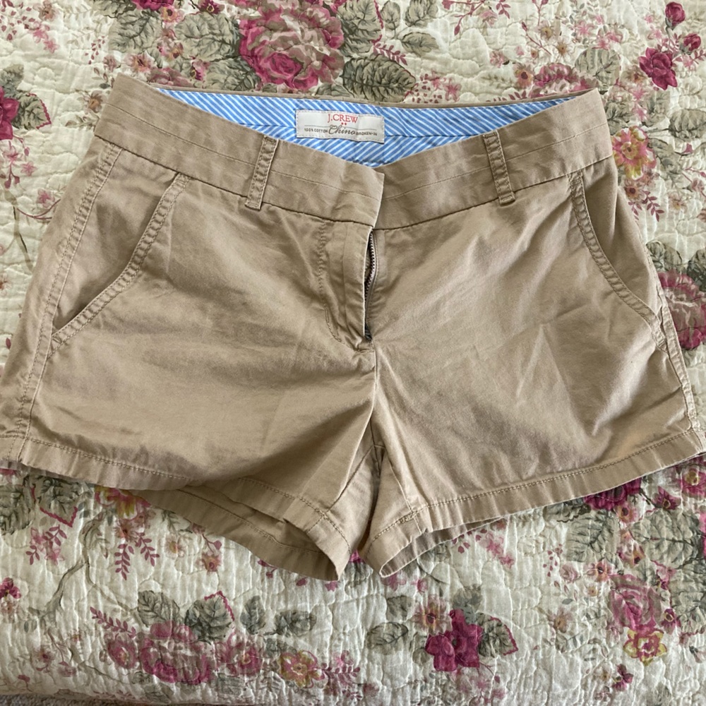 J Crew chino shorts